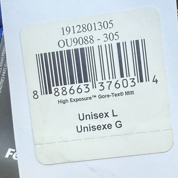 Mountain Hardwear High Exposure Gore-Tex Mitt Unisex Large Camouflage Winter NEW - Picture 6 of 7